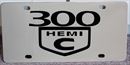 Chrysler 300 C Hemi vanity license plate car tag